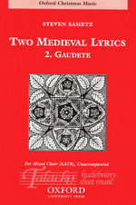 Gaudete, SATB